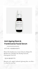 Load image into Gallery viewer, Anti-Ageing Luxury Elemi &amp; Frankincense Facial Serum - Rich in Vitamin C
