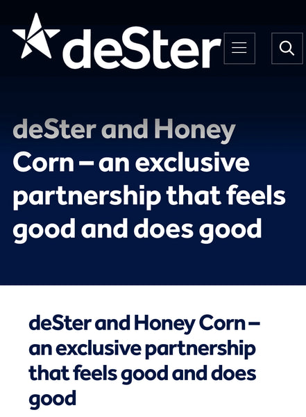 Honey Corn x deSter Partnership in 2023
