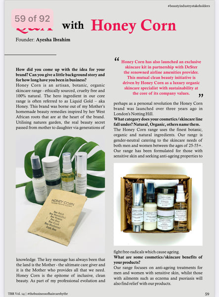 The Beauty Reports - Q&A with HONEY CORN